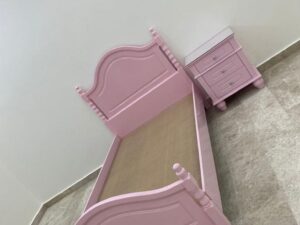 3.5x6 Baby Pink Toddler Bed