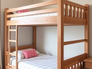 4x6 Mahogany Bunk Bed