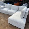 Light gray corner sectional