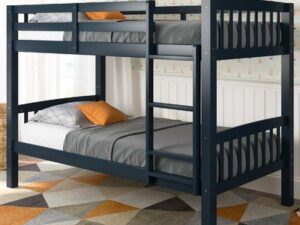 4x6 Charcoal Grey Bunk Bed
