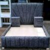5x6 Graphite Sunrise Fan Bed