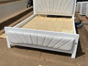 5x6 Grey Luxurious Mocket Bed