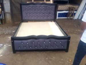 5x6 Purple Diamond-Studded Bed