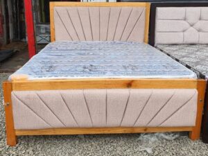 5x6 Teak Sunburst Mocket Bed