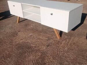 Alpine Tapered Leg TV Stand