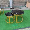 Black Marble Nesting Tables