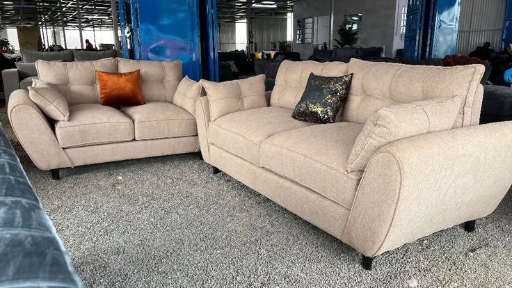 Latte Butterfly Sofa Set