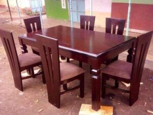Mahogany 6-Seater Dining Set