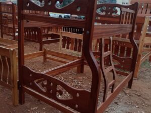 Mahogany Finish Bunk Bed