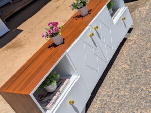 Marquise Walnut TV Stand
