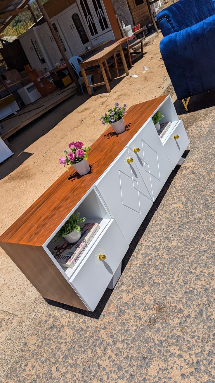 Marquise Walnut TV Stand