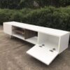 Nordic White Walnut TV Stand