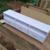 Pearl Wave-Handle TV Stand