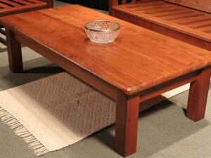 Redwood Slab Coffee Table