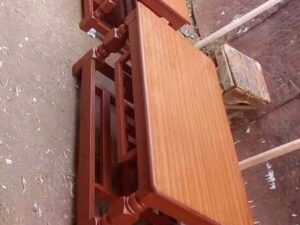 Rosewood Spindle Coffee Table