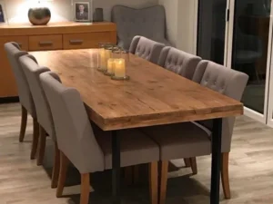 Rustic Industrial Dining Table
